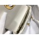 SMALL Dior CARO BAG Supple Cannage Calfskin White High