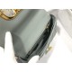 SMALL Dior CARO BAG Supple Cannage Calfskin Gray High