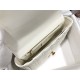 LARGE Dior CARO BAG Supple Cannage Calfskin White High