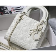 MINI LADY Dior BAG Cannage Calfskin with Diamond Motif High