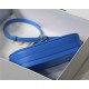 Dior BOBBY EAST-WEST BAG Box Calfskin Blue High