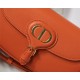 Dior BOBBY EAST-WEST BAG Box Calfskin Orange High