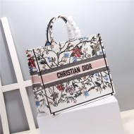 LARGE Dior BOOK TOTE Embroidery High