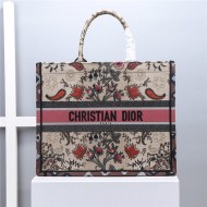 CATHERINE LARGE Dior BOOK TOTE Multicolor mid