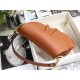 SADDLE BAG Grained Calfskin Caramel High