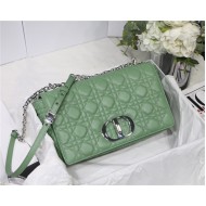 Dior LARGE CARO BAG Calfskin Green mid