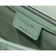 Dior LARGE CARO BAG Calfskin Green mid