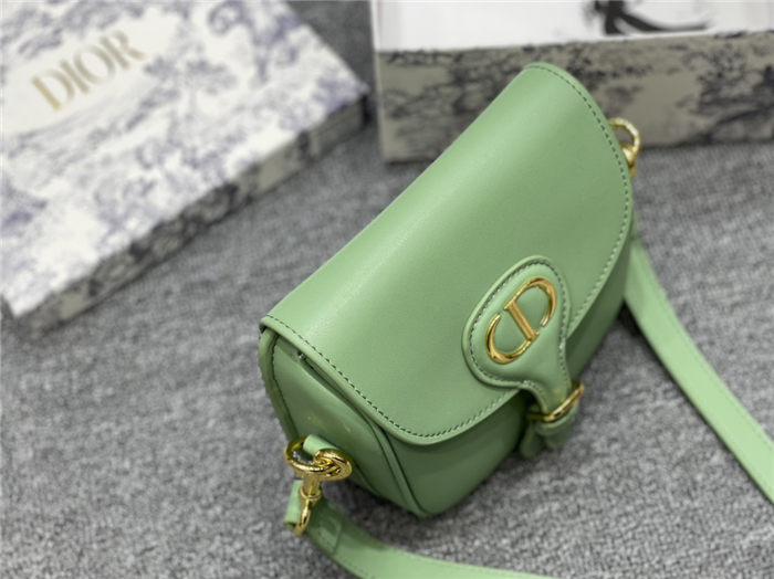 SMALL Dior BOBBY BAG Green Box Calfskin mid