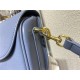 MEDIUM Dior BOBBY BAG Blue Box Calfskin mid