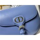 MEDIUM Dior BOBBY BAG Blue Box Calfskin mid