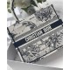 SMALL Dior BOOK TOTE Toile de Jouy Zodiac Embroidery Latte High