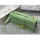 30 MONTAIGNE BAG Grained Calfskin Green mid