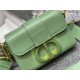 30 MONTAIGNE BOX BAG calfskin Green mid