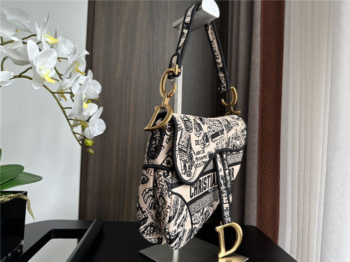 SADDLE BAG Embroidery High