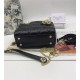 MINI LADY Dior BAG Black Cannage Lambskin Gold Hardware mid