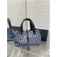 DIOR TOUJOURS BAG SMALL Denim Blue High