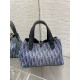 DIOR TOUJOURS BAG SMALL Denim Blue High