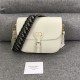 LARGE Dior BOBBY BAG Latte Box Calfskin with Blue Dior Oblique Embroidered Strap mid