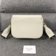 LARGE Dior BOBBY BAG Latte Box Calfskin with Blue Dior Oblique Embroidered Strap mid