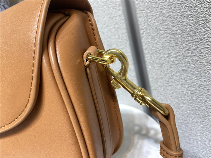 MEDIUM Dior BOBBY BAG Carmel Box Calfskin mid