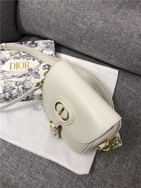 SMALL Dior BOBBY BAG Latte Box Calfskin mid