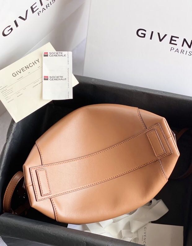 Givenchy SMALL ANTIGONA SOFT BAG IN SMOOTH LEATHER Brown High