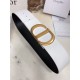 Dior 30 MONTAIGNE BELT 70MM Calfskin Black&White High