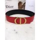 Dior 30 MONTAIGNE BELT 70MM Calfskin Black&Red High