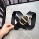 Dior 30 MONTAIGNE BELT 40MM Ultrasmooth Calfskin Black High