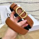 Dior SADDLE BELT 30MM Ultrasoft Calfskin Black&Tan High