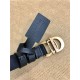 Dior SADDLE BELT 20MM Jacquard Black High