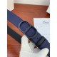 Dior CD BELT 35MM Epsom Calfskin Navy/Black High