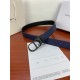 Dior CD BELT 35MM Epsom Calfskin Navy/Black High