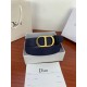 Dior CD BELT 35MM Epsom Calfskin Navy/Black High