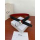 Dior CD BELT 35MM Epsom Calfskin Red/Black High