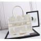 MEDIUM Dior BOOK TOTE Dior Around the World Stella Embroidery Gold-Tone High