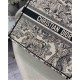 LARGE Dior BOOK TOTE Toile de Jouy Embroidery Black High