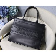 MEDIUM Dior BOOK TOTE Calfskin Black High