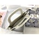 MINI Dior BOOK TOTE Dior Oblique Embroidery Gold High