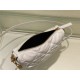 SMALL Dior VIBE Hobo Bag Calfskin White High