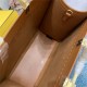 MEDIUM Fendi SUNSHINE Leather Shopper Caramel-Blush High