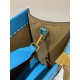 MEDIUM Fendi SUNSHINE Leather Shopper Blue High