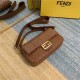 BAGUETTE leather bag Caramel High