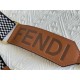 Fendi STRAP YOU check ribbon shoulder strap Brown High