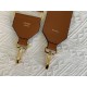 Fendi STRAP YOU check ribbon shoulder strap Brown High