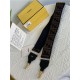 Fendi STRAP YOU ribbon shoulder strap Black High