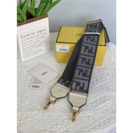 Fendi STRAP YOU ribbon shoulder strap Grey High