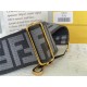 Fendi STRAP YOU ribbon shoulder strap Grey High