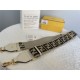 Fendi STRAP YOU ribbon shoulder strap Beige High