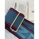 Fendi STRAP YOU Fendi ribbon shoulder strap Blue High